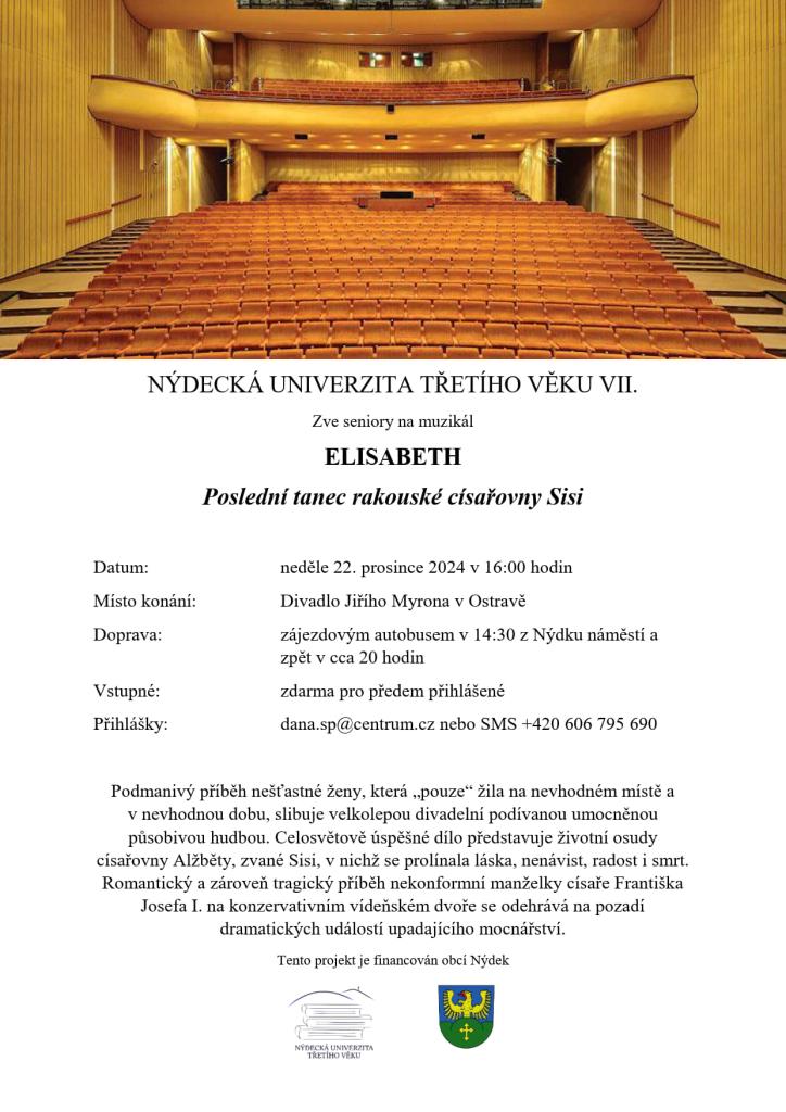 ELISABETH - Poslední tanec rakouské císařovny Sisi 1