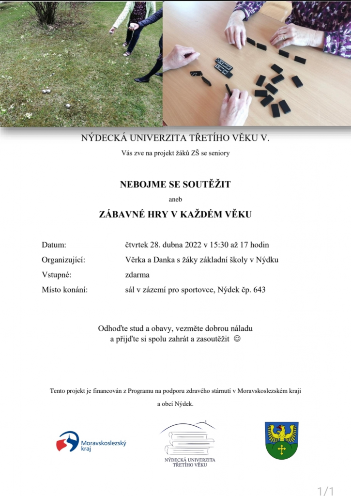 nebojte se soutěžit