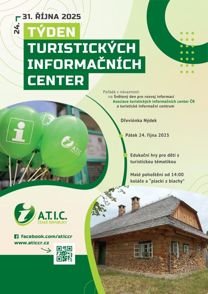 Pozvánka do Turisického informačního centra Dřeviónka