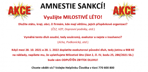 milostivé léto