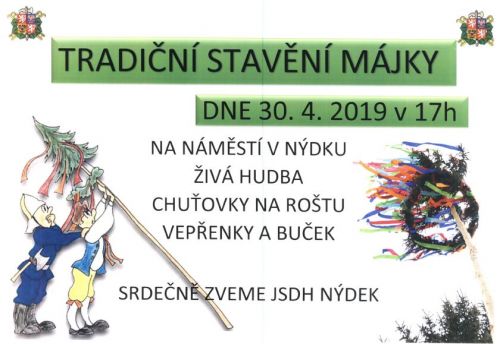 Stavění májky