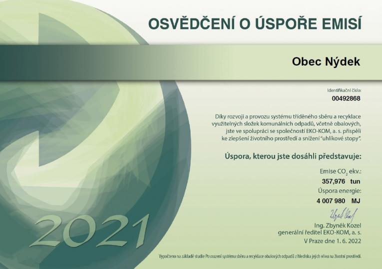Certifikát