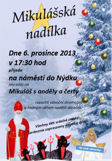 mikuláš 2013