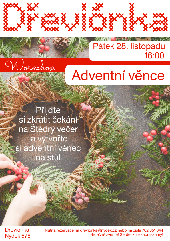 Workshop - adventní věnce
