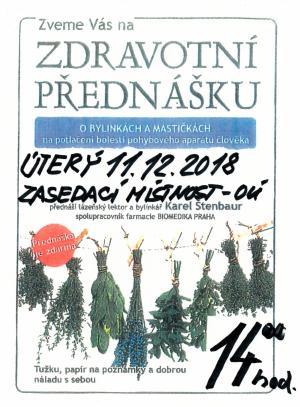 zdravotní přednáška