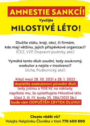 MILOSTIVÉ LÉTO!